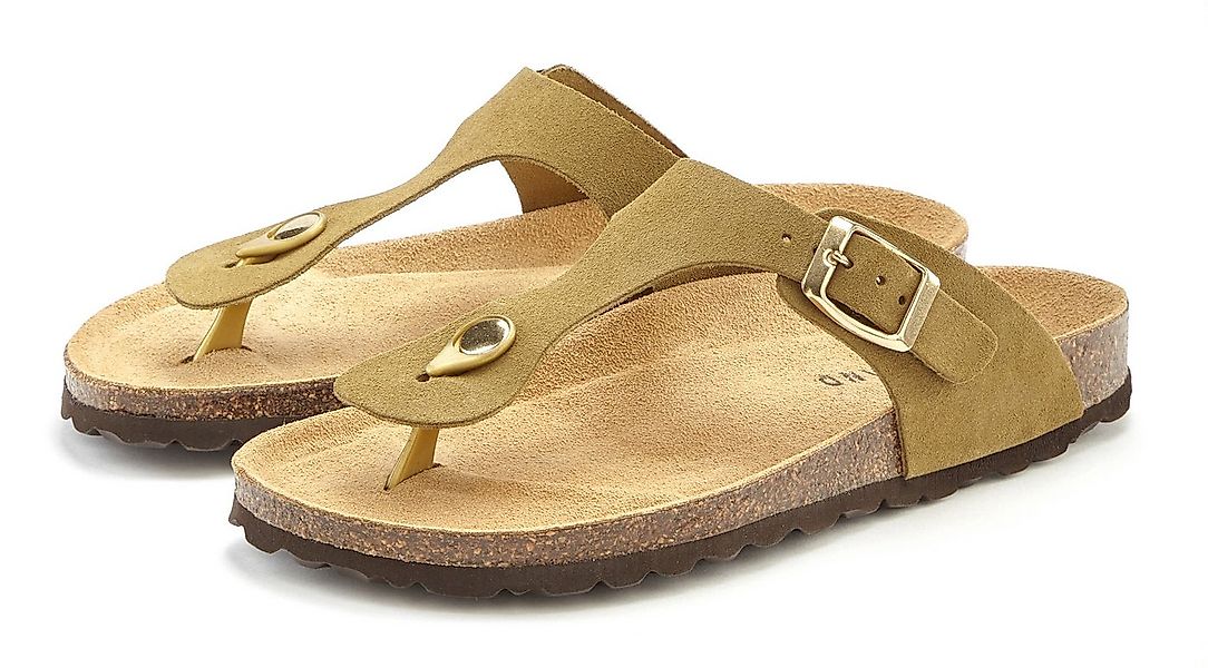 Elbsand Mule, Sandale, offener Schuh, Zehentrenner, Lederpantolette Pantole günstig online kaufen