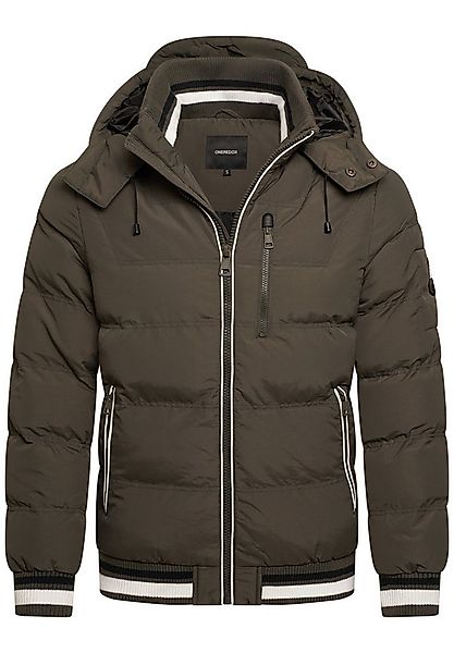 OneRedox Winterjacke ORNUUK Herren warme Pufferjacke Steppjacke Windbreaker günstig online kaufen