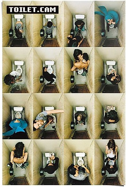 Reinders! Poster Poster Toilet.Cam 2 family, Schriftzug (1 St) günstig online kaufen