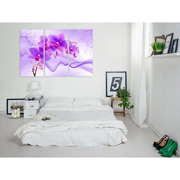 Leinwandbild Ethereal orchid - violet XXL günstig online kaufen