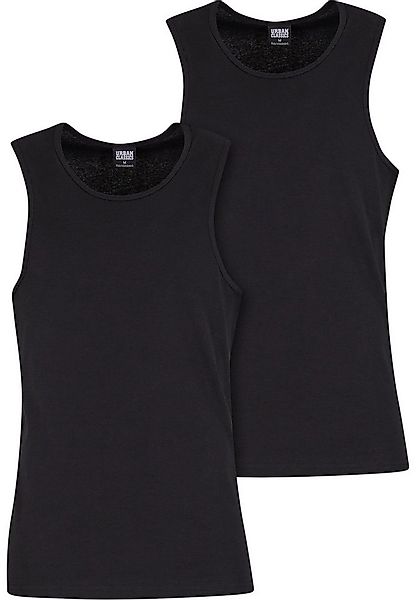 URBAN CLASSICS Tanktop Urban Classics Ribbed Undershirt 2-Pack (1-tlg) günstig online kaufen