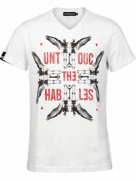 The Untouchables Herren Shirt Logo Angels (XXL) (wei) günstig online kaufen