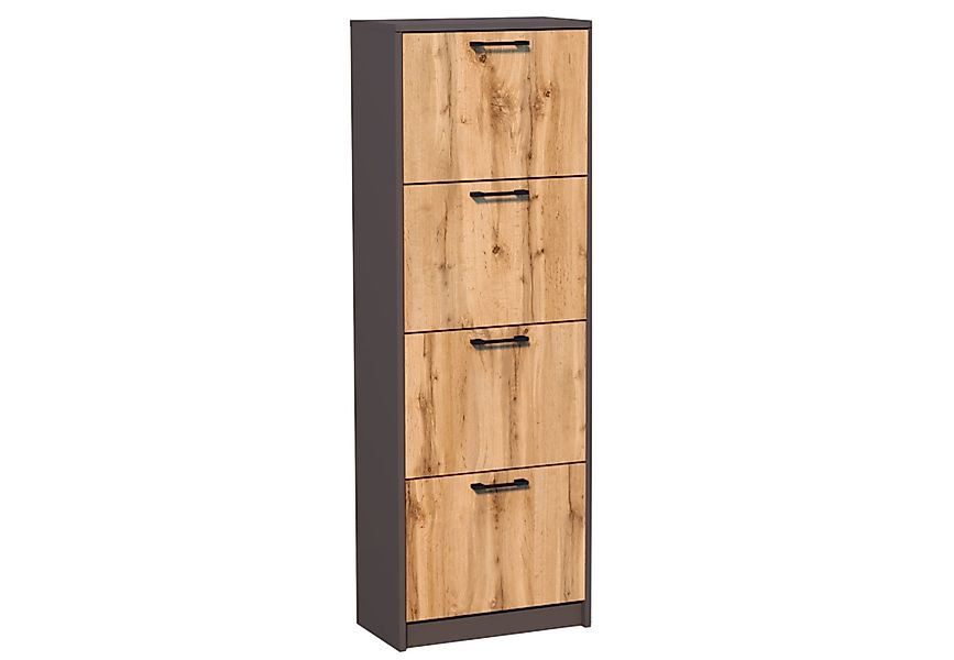 Home Collective Schuhschrank mit 4 aufklappbaren günstig online kaufen