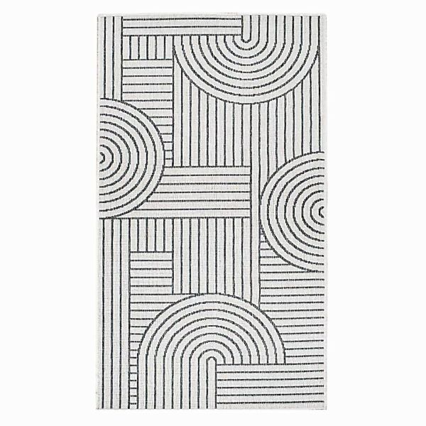 Carpet City Outdoorteppich »DUO RUG 5842«, rechteckig, 5 mm Höhe, Wendetepp günstig online kaufen