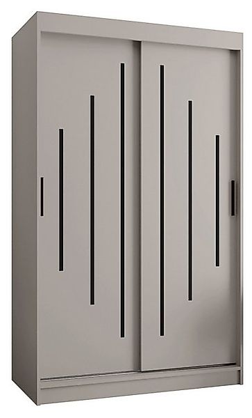 ABIKS MÖBEL Schwebetürenschrank RUBINO Y 120 Schlafzimmerschrank mit Schieb günstig online kaufen