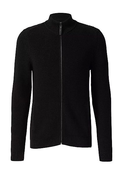 s.Oliver Strickjacke Basic (1-tlg) mit Eingrifftaschen und Reißverschluss günstig online kaufen