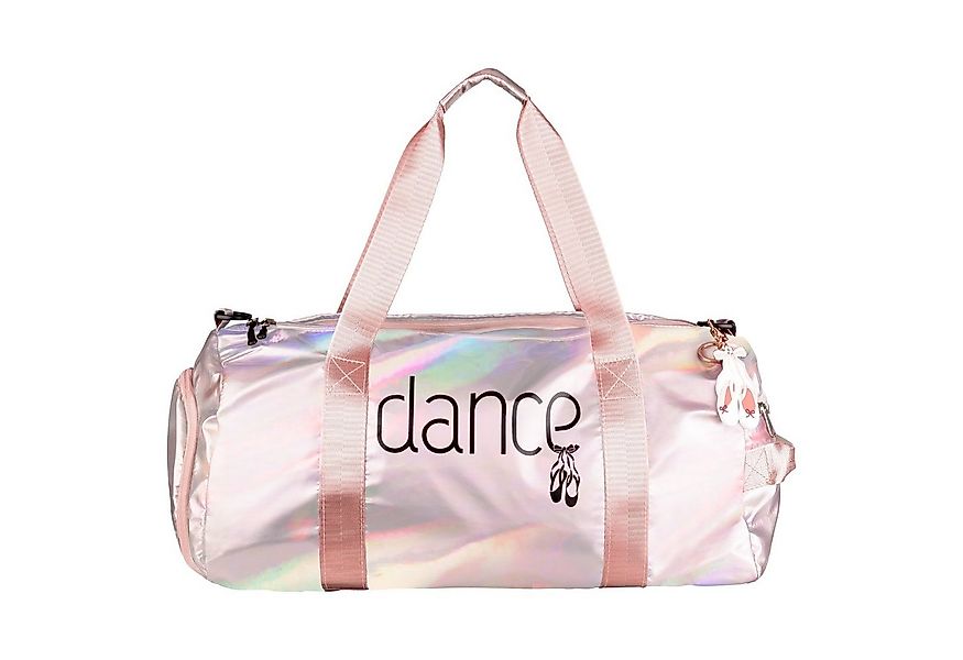 tanzmuster Sporttasche Ballett Tasche rosa metallic, mit Dance / Ballettsch günstig online kaufen