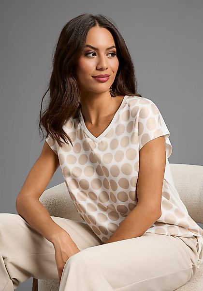 Laura Scott Hemdbluse im Punkte-Design günstig online kaufen