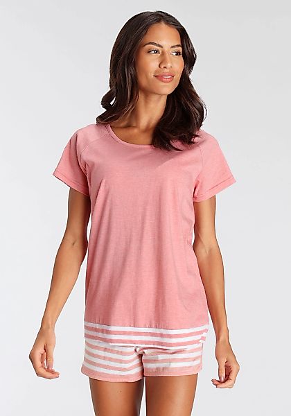 Vivance Dreams Shorty 2 tlg. mit Streifen-Details günstig online kaufen