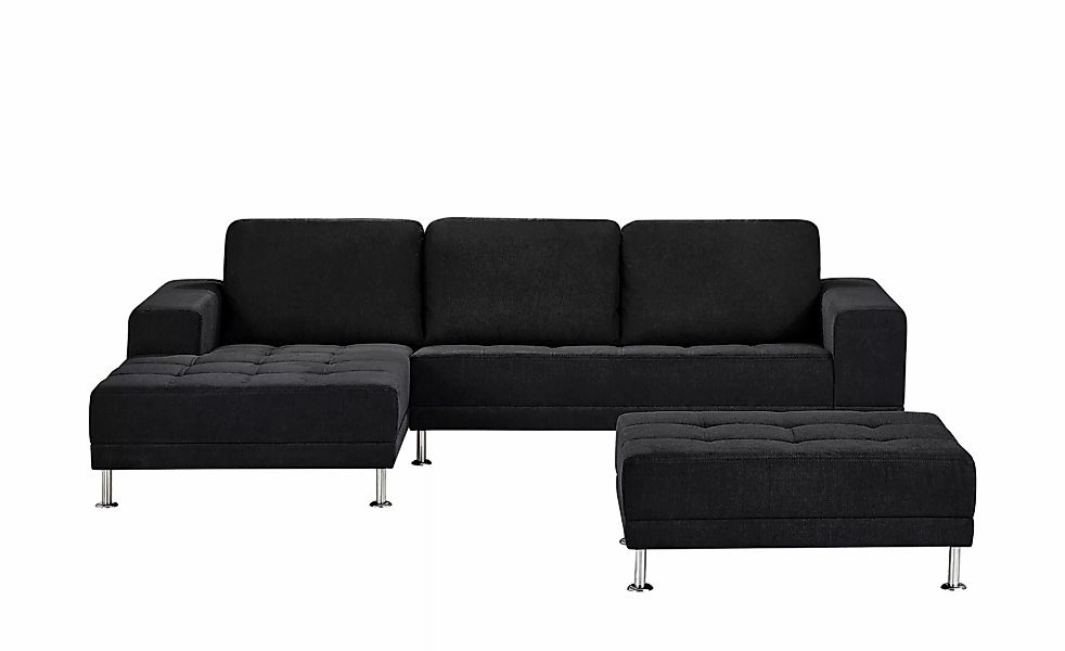 smart Ecksofa  Garda ¦ schwarz ¦ Maße (cm): B: 280 H: 81 T: 166.0 Polstermö günstig online kaufen