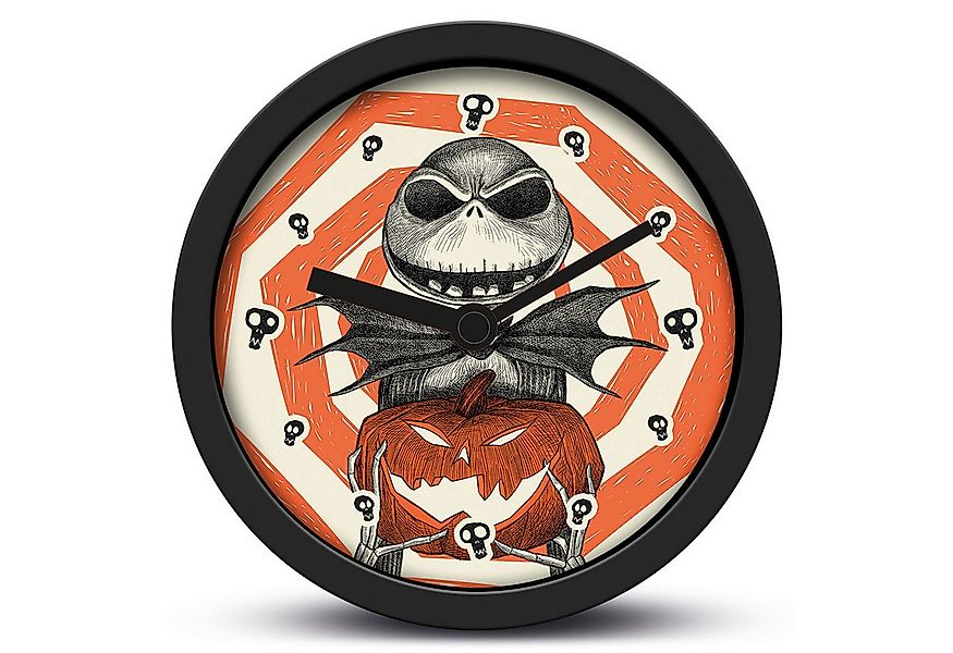 Wanduhr Wecker Nightmare before Christmas - Pumpkin King Wand-Uhren günstig online kaufen