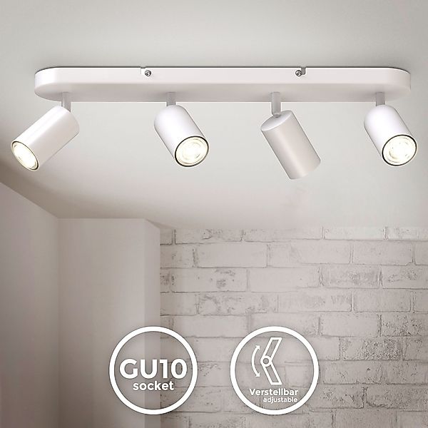 B.K.Licht Deckenleuchte LED Deckenlampe Wandleuchte Wohnzimmer, günstig online kaufen