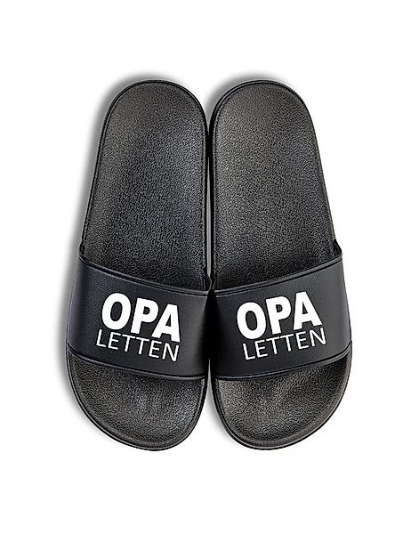 Youth Designz Herren Badelatschen "Opa Letten" Fun-Print lustig Geschenk St günstig online kaufen
