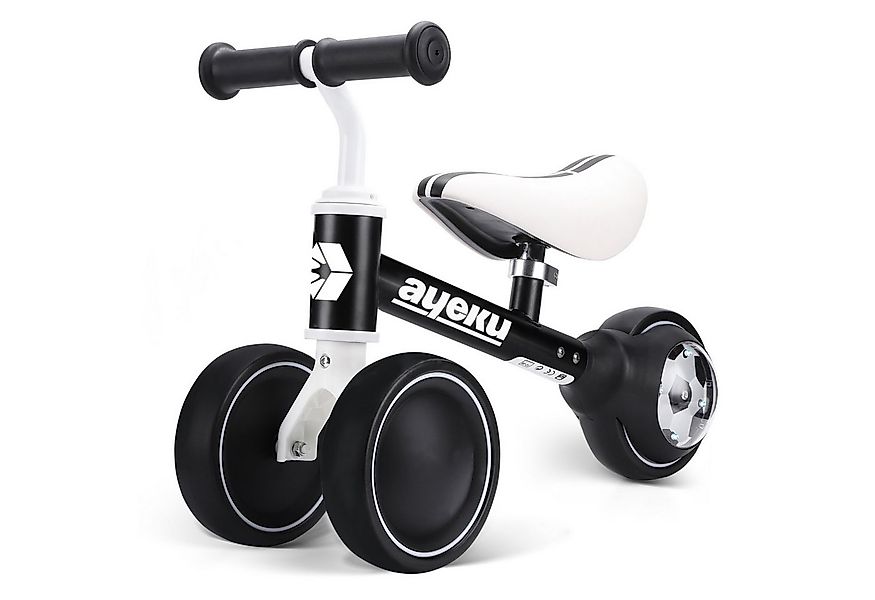 Ayeku Laufrad Laufrad Kinder 1–3 Jahre Fußball LED-Räder verstellbarer Sitz günstig online kaufen