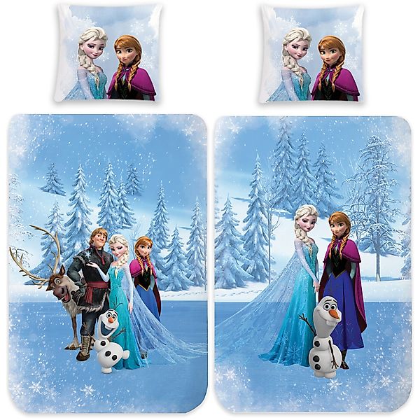 BERONAGE Kinderbettwäsche Frozen Die Eiskönigin Sven günstig online kaufen
