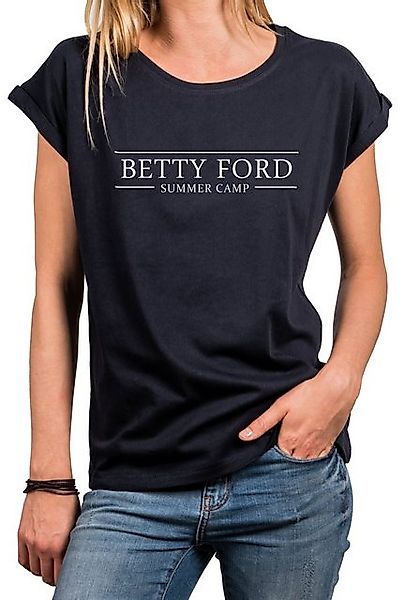 MAKAYA T-Shirt mit modischem Frontdruck Basic günstig online kaufen