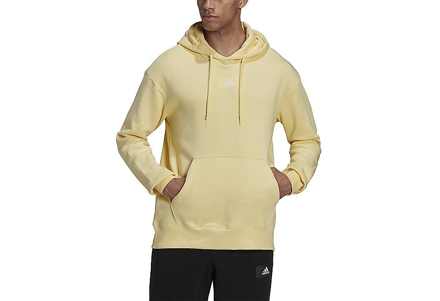 adidas Performance Kapuzenpullover Essentials Feelvivid Baumwolle gelb Herr günstig online kaufen