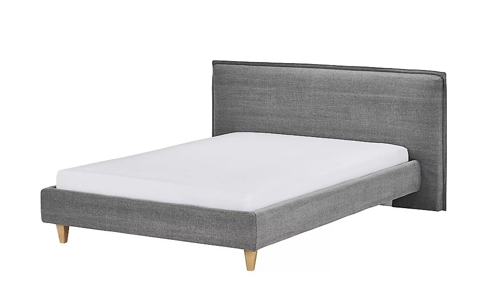 Polsterbettgestell - grau - 221 cm - 91 cm - 216 cm - Betten > Doppelbetten günstig online kaufen