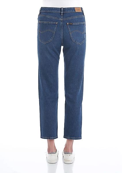 Lee Damen Jeans Carol - Straight Fit - Blau - Dark Ruby günstig online kaufen