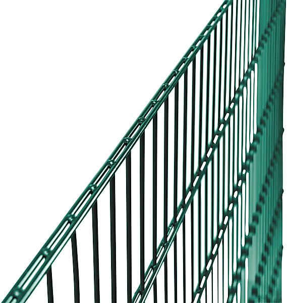 Alberts Doppelstabmattenzaun "Grundset" Höhe: 80-160 cm, Gesamtlänge: 4-30 günstig online kaufen