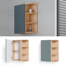 Vicco Hängeschrank Fynn, Grün/Goldkraft Eiche, 47.2 günstig online kaufen