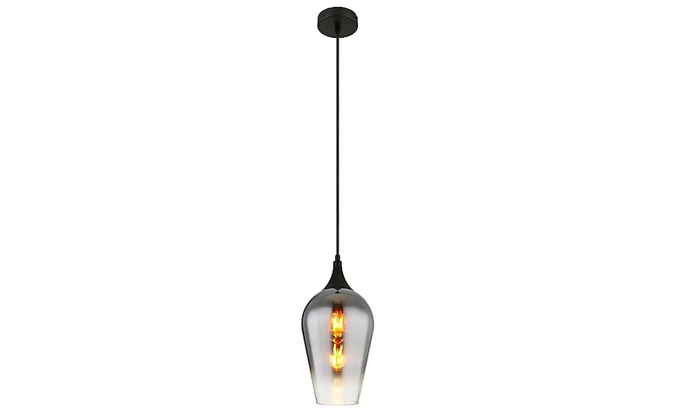 Globo Lighting Pendelleuchte   ¦ schwarz ¦ Maße (cm): B: 18 H: 120  Ø: 18 L günstig online kaufen