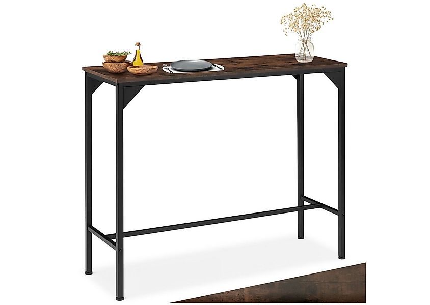 tectake Esstisch Bartisch (1-St., 1 tlg), Schmaler Bartisch im minimalistis günstig online kaufen