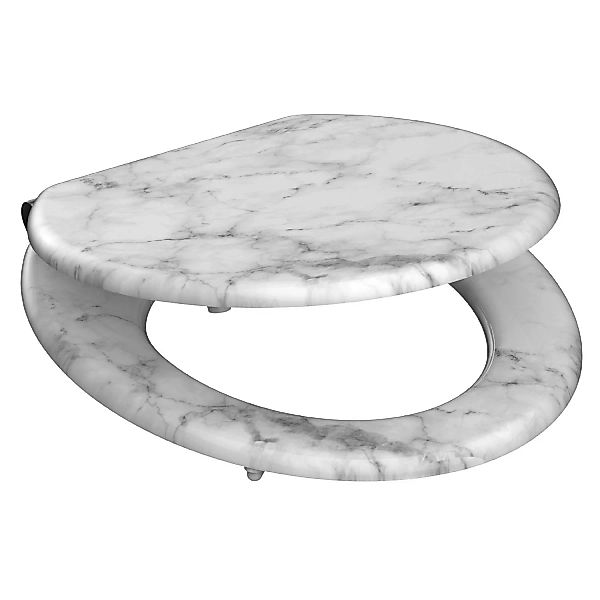 Schütte WC-Sitz MDF Marmor Stone mit doppelter Absenkautomatik günstig online kaufen