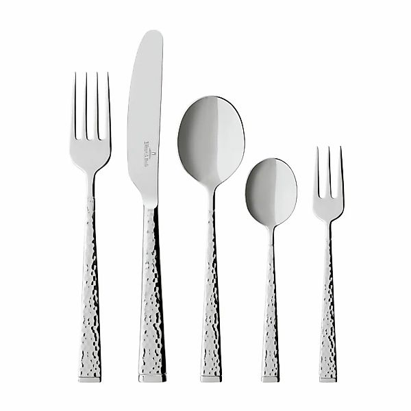 Villeroy & Boch Besteck-Set "Tafelbesteck Blacksmith 30er Set silber" günstig online kaufen