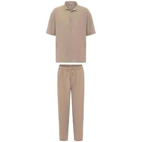 Dandalo  Jogginganzüge Arjen Pleated Oversize Short Sleeve Shirt Wide Leg T günstig online kaufen