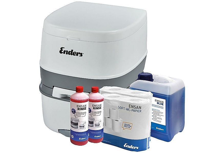 Enders® Campingtoilette Starter Set Blue XL Supreme, (Spar-Set, inkl. 2L RI günstig online kaufen