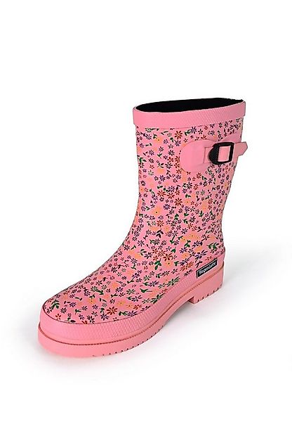 Regenliebe Flowers Gummistiefel Halbschaft Stiefel mit kleinen Blümchen günstig online kaufen