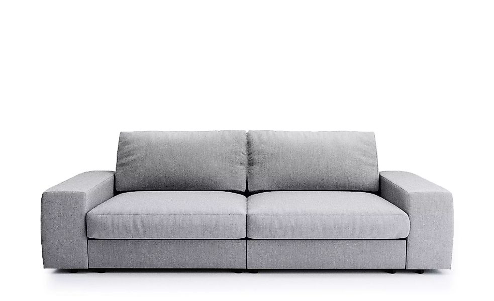 Big Sofa - grau - 262 cm - 88 cm - 120 cm - Polstermöbel > Sofas > Big-Sofa günstig online kaufen