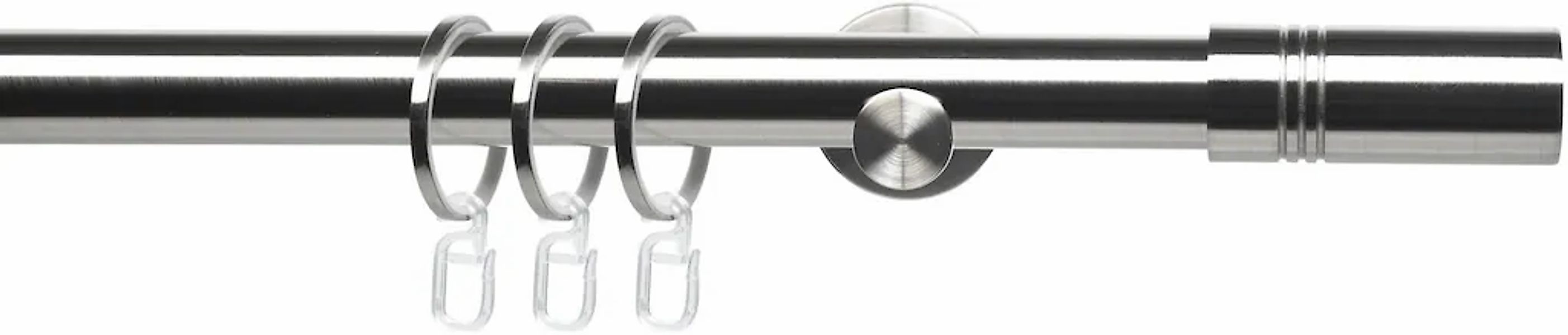 Liedeco Gardinenstange "CELZYLIN01SG1L" Ø 25 mm 1 läufig-läufig Fixmaß 1-lä günstig online kaufen