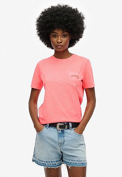 Superdry T-Shirt ESSENTIAL LOGO GD POCKET TEE günstig online kaufen
