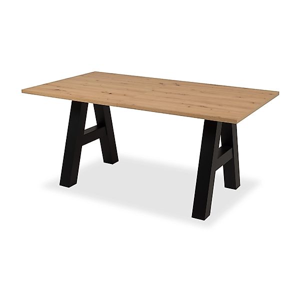 Furn.Design Esstisch Eiche Artisan 157 x 195 x 234 cm KüchentischAusziehbar günstig online kaufen