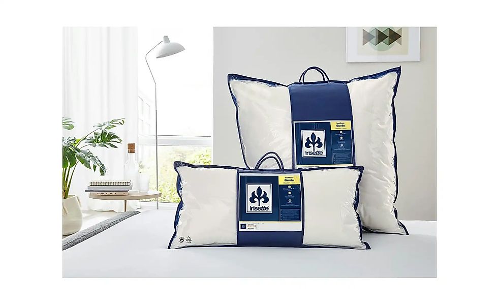 IRISETTE Dreikammerkissen   ¦ weiß ¦ Maße (cm): B: 80 Bettwaren > Kopfkisse günstig online kaufen