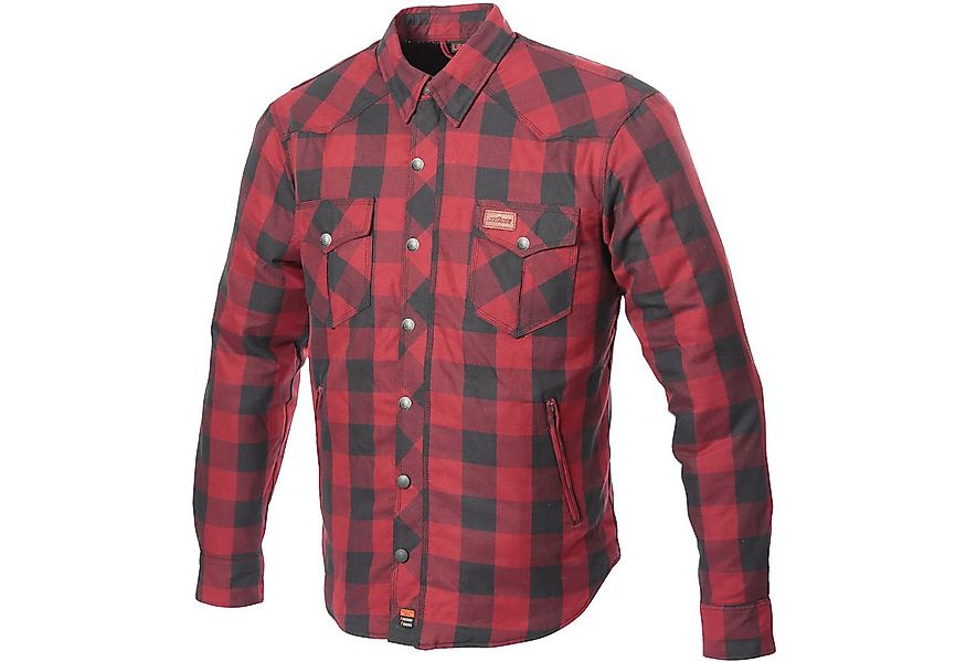 Büse Motorradjacke Büse Fairbanks Textilhemd Rot atmungsaktiv günstig online kaufen