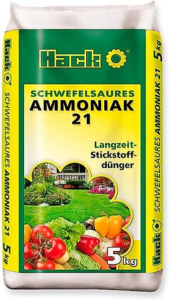 Hack Spezialdünger Hack Schwefelsaures Ammoniak Stickstoff günstig online kaufen