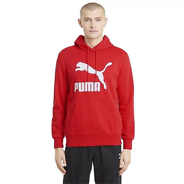 Puma Select Classics Logo Kapuzenpullover S High Risk Red günstig online kaufen