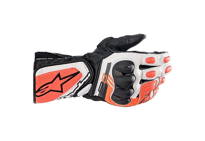 Alpinestars Motorradhandschuhe Alpinestars SP-8 V3 Handschuhe schwarz / wei günstig online kaufen