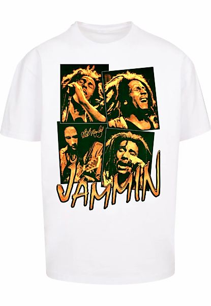 Merchcode T-Shirt "Merchcode Bob Marley Jammin Live Oversize Tee" günstig online kaufen