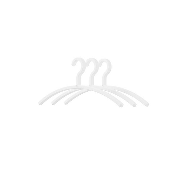 Metallbude Kleiderbügel FAY, (3-tlg), Garderobenhaken aus Kunststoff, platz günstig online kaufen