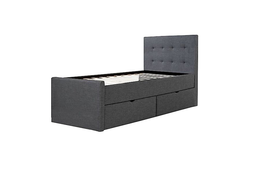 Homestyle4u Polsterbett mit Kopfteil Doppelbett verschiedene Größen Bettges günstig online kaufen