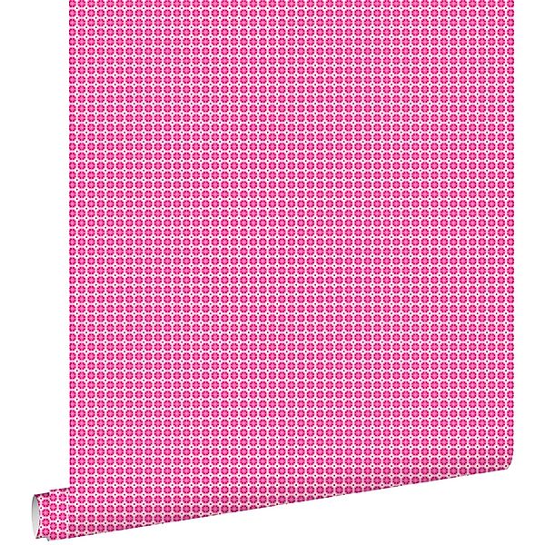 ESTAhome Tapete Kleine Punkte Rosa 53 cm x 10,05 m 115706 günstig online kaufen