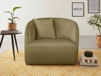 andas Sessel "Knautschzone" auch mit Bouclé-Bezug günstig online kaufen