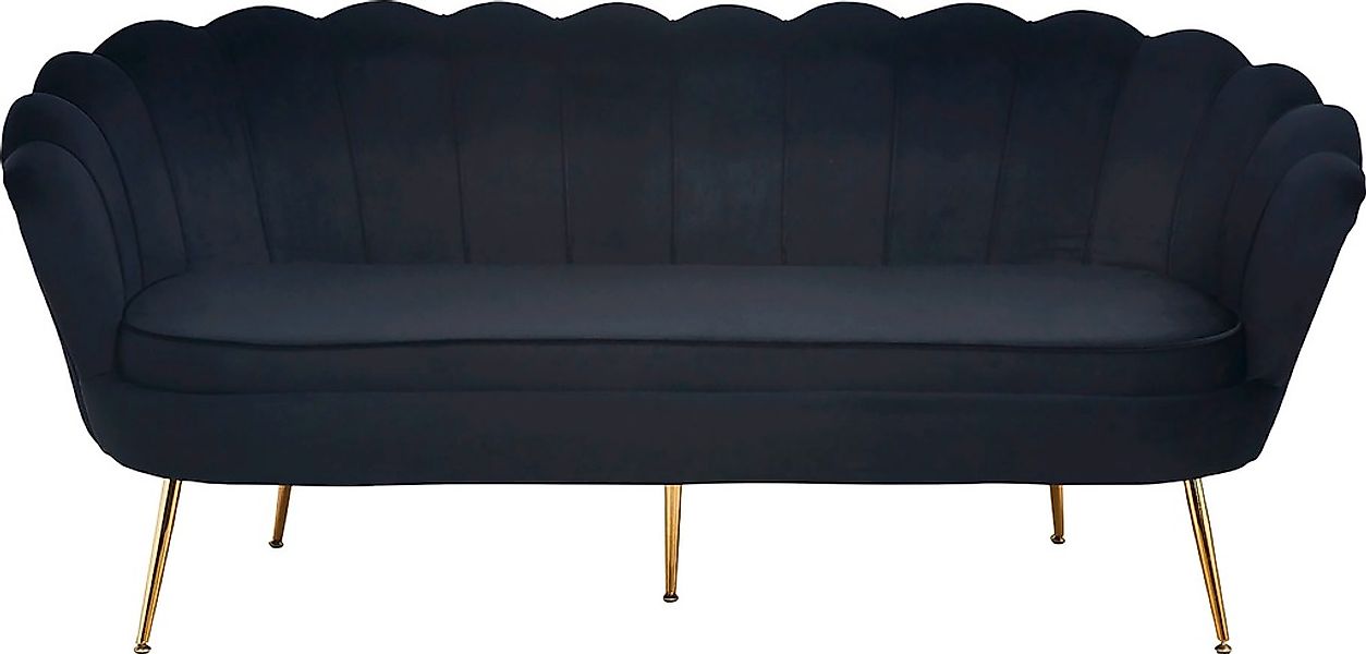 SalesFever 3-Sitzer "Clam Komfortsofa" Extravagantes Muscheldesign: 180 cm günstig online kaufen