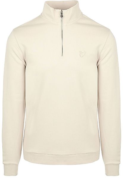 Lyle & Scott Half Zip Pull Tonal Ecru - Größe XL günstig online kaufen