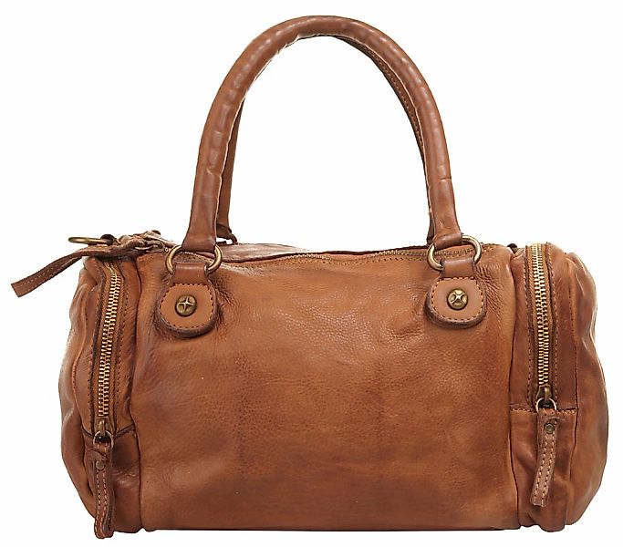 X-Zone Henkeltasche echt Leder, Made in Italy günstig online kaufen