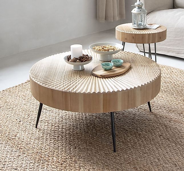 Art Leon Couchtisch GR-JY1450-8611-8613 (Couchtisch Rund günstig online kaufen